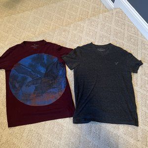american eagle tshirt - lot - medium